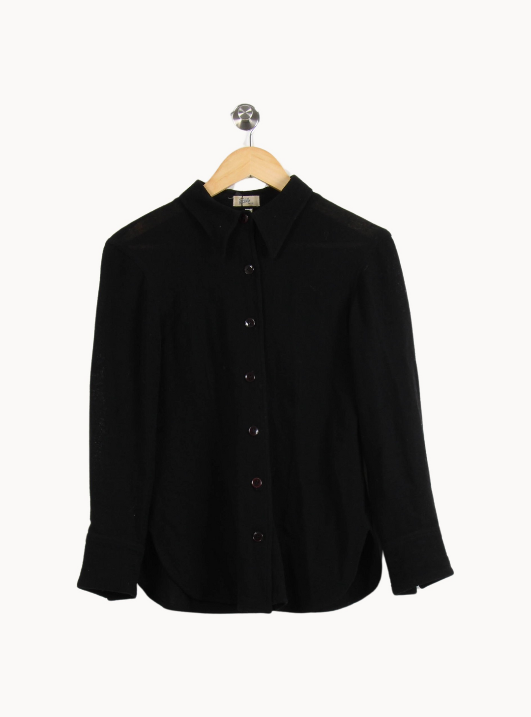 Chemise Noire - Taille S/36 de la marque Pablo | PARAD37966 - Vendu par Paradigme - Image 2