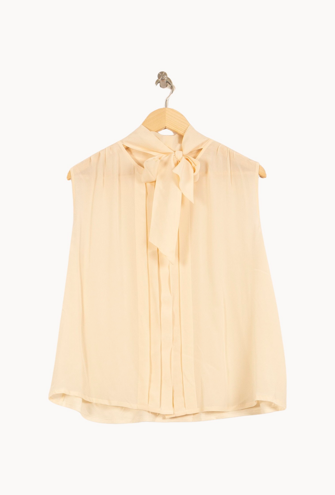 Blouse Sans Manches Beige - Taille L/40 de la marque Weekend Max Mara | PARAD64126 - Vendu par Paradigme - Image 2