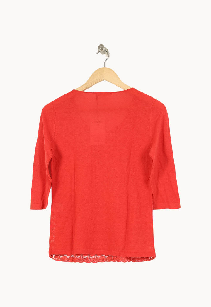 Tunique Orange - Taille M/38 de la marque Maje | PARAD52076 - Vendu par Paradigme - Image 4