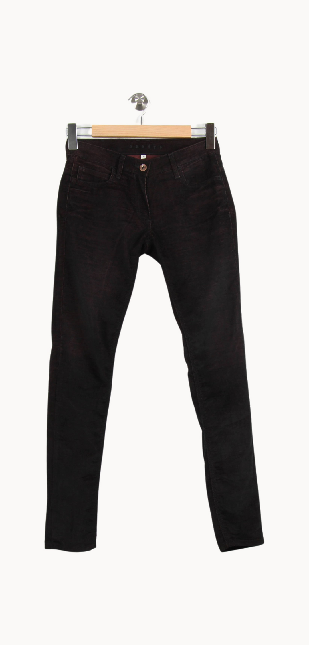 Jean Bordeaux - Taille XS/34 de la marque Sandro | PARAD39598 - Vendu par Paradigme - Image 2