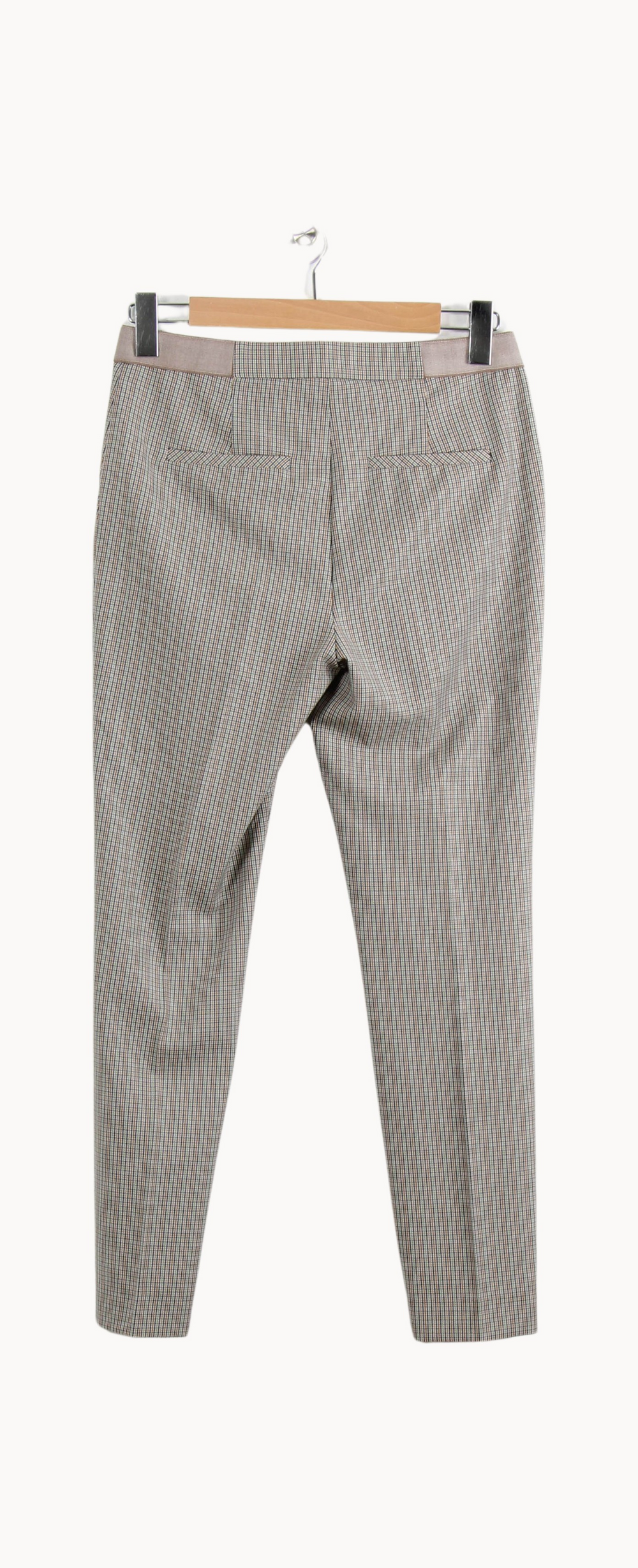 Pantalon À Carreaux Multicolore - Taille M/38 de la marque Caroll | PARAD66549 - Vendu par Paradigme - Image 4