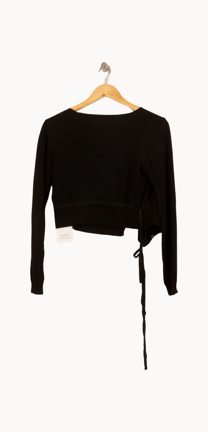 Cache-cœur Noir - Taille XS/34 de la marque La Fée Maraboutée | PARAD50126 - Vendu par Paradigme - Image 4