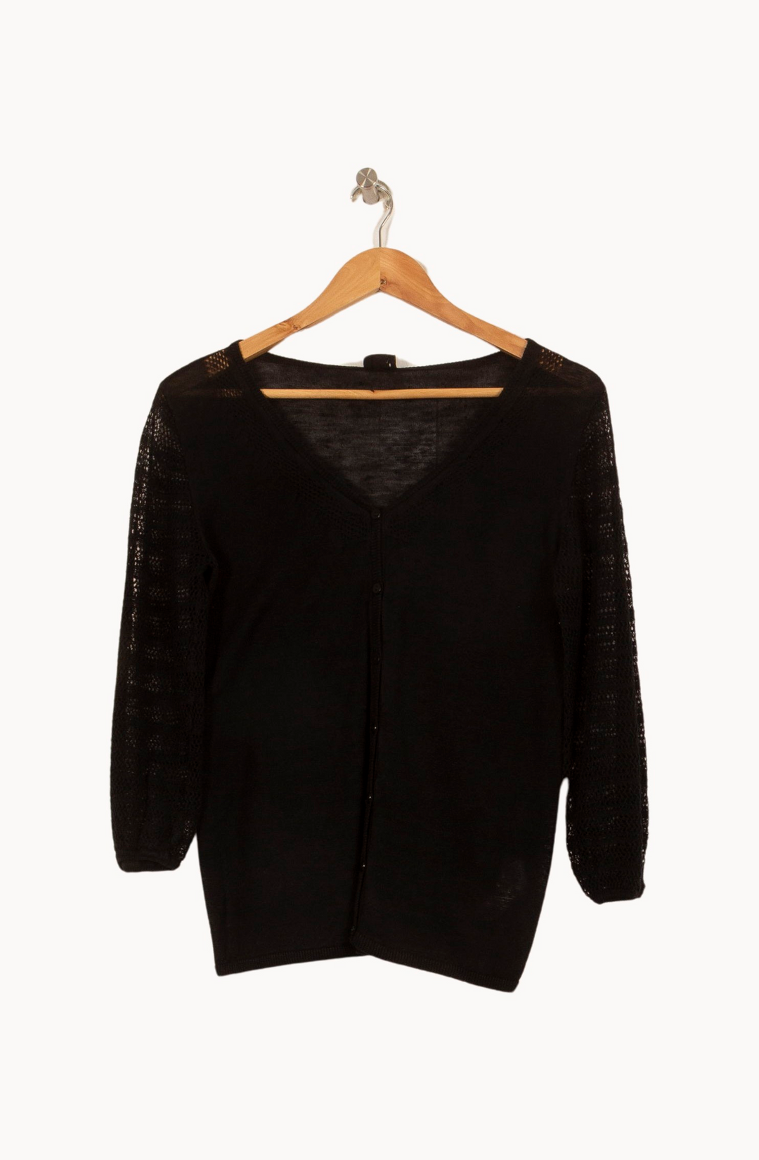 Cardigan Noir - Taille XS/34 de la marque Ekyog | PARAD51805 - Vendu par Paradigme - Image 2
