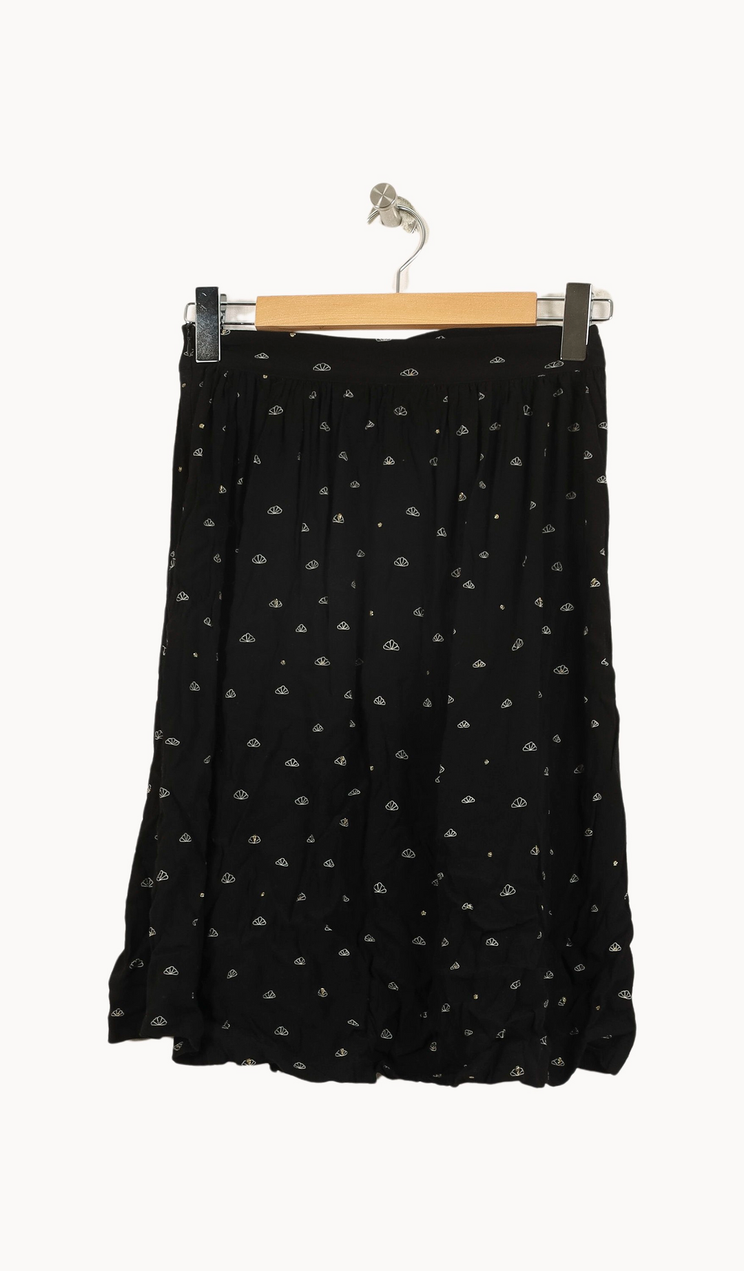 Jupe noire à motifs - Taille XS/34 de la marque Des petits hauts | PARAD42252 - Vendu par Paradigme - Image 4