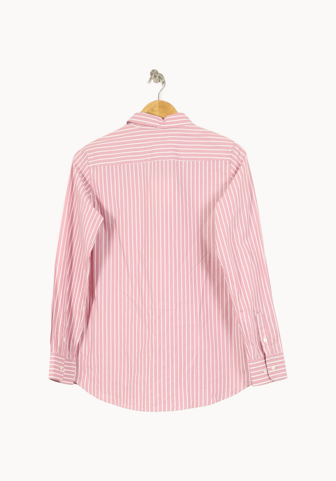 Chemise Rayée Rose et Blanche - Taille S/36 de la marque Ines de la Fressange Paris | PARAD67899 - Vendu par Paradigme - Image 4