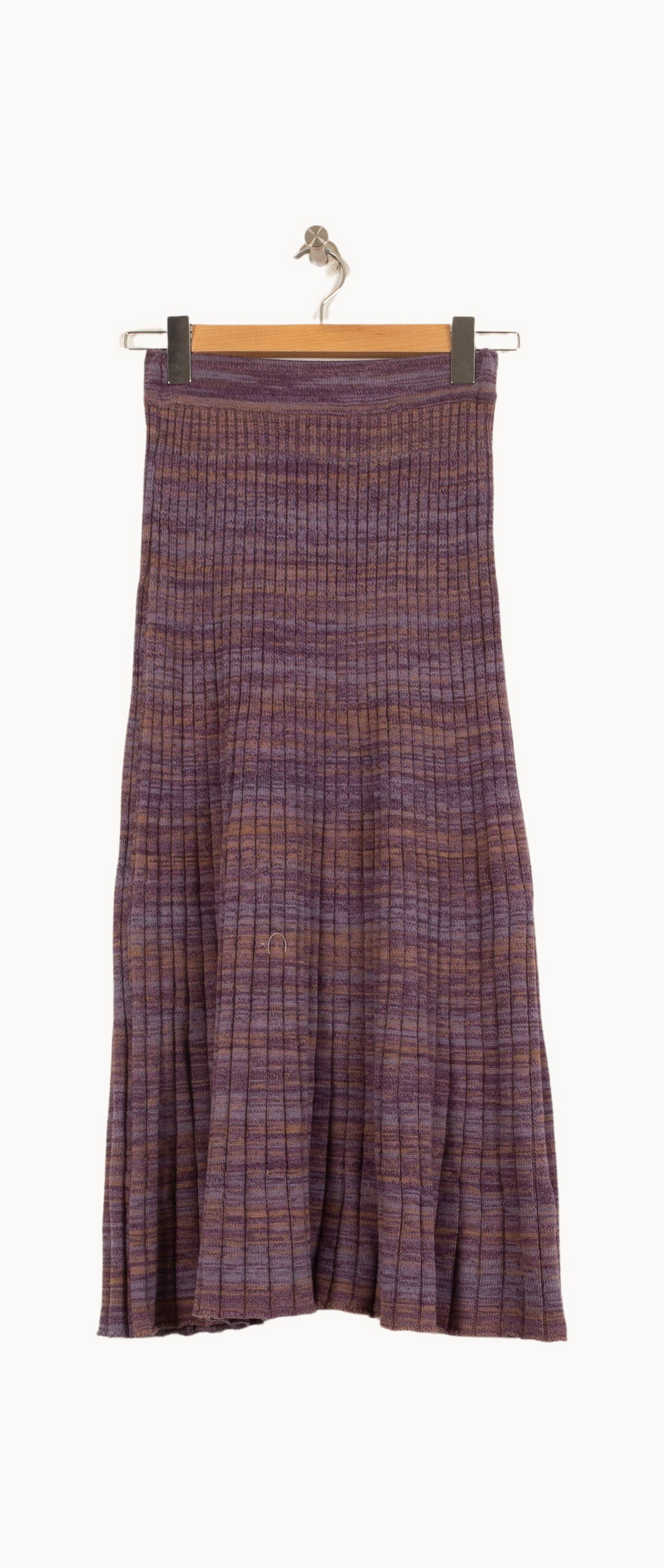Jupe Longue Violet et Marron - Taille S/36 de la marque Sessùn | PARAD39462 - Vendu par Paradigme - Image 2