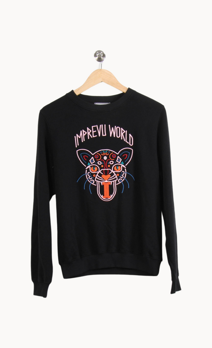 Sweat Noir - Taille XS/34 de la marque Imprevu | PARAD58418 - Vendu par Paradigme - Image 2