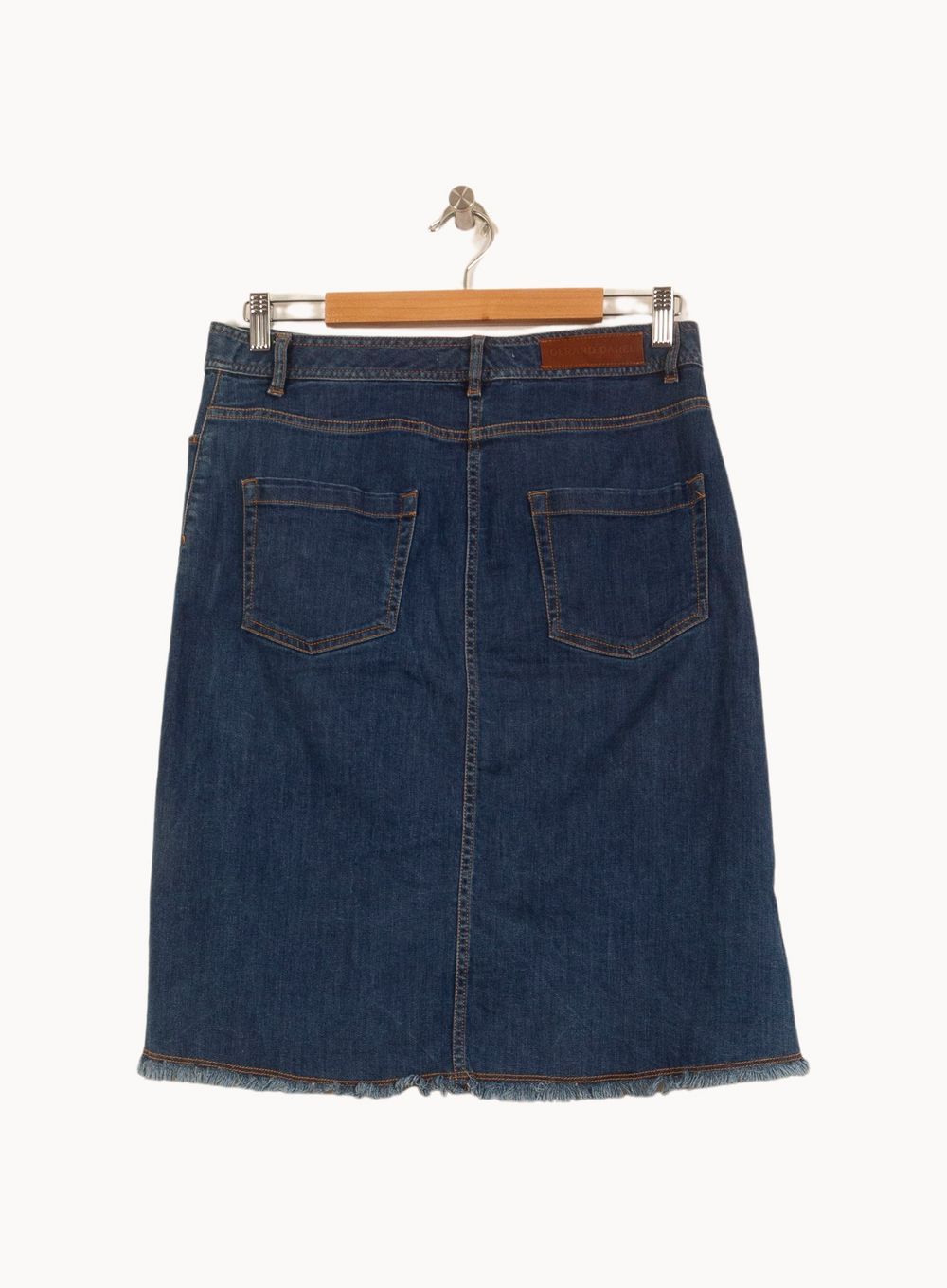 Jupe Midi Bleue - Taille L/40 de la marque Gerard Darel | PARAD64231 - Vendu par Paradigme - Image 4