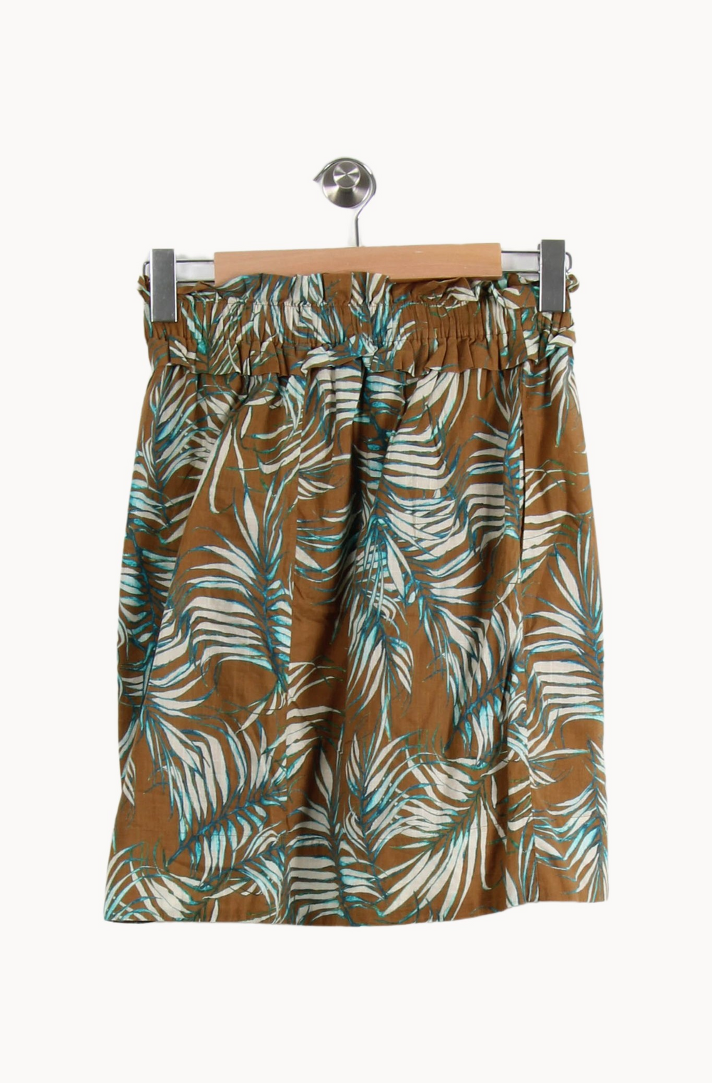 Jupe Courte Marron et Verte - Taille M/38 de la marque Soeur | PARAD66524 - Vendu par Paradigme - Image 4