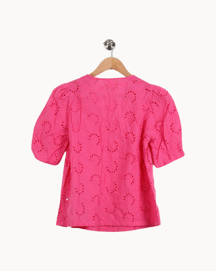 Blouse Rose - Taille S/36 de la marque Grace & Mila | PARAD53442 - Vendu par Paradigme - Image 4