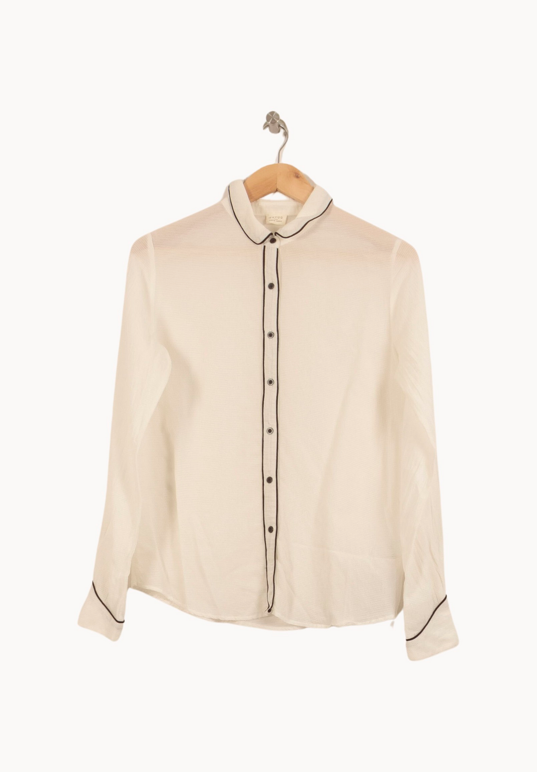 Chemise Blanche et Noire - Taille L/40 de la marque Ekyog | PARAD53585 - Vendu par Paradigme - Image 2