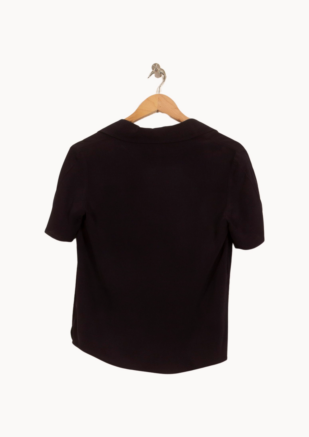 Chemise Noire - Taille S/36 de la marque Claudie Pierlot | PARAD29238 - Vendu par Paradigme - Image 4