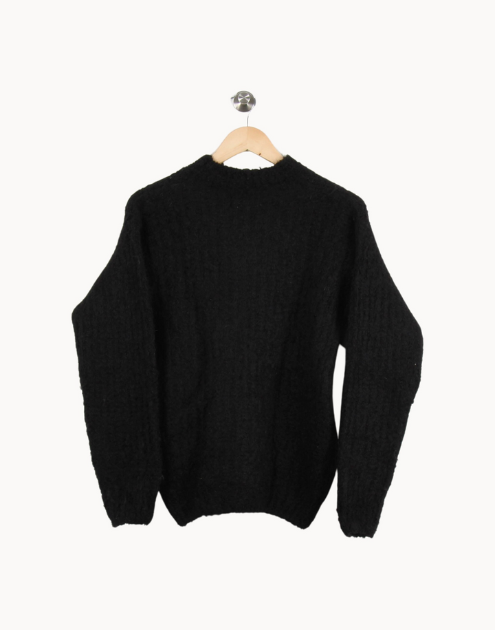 Pull Noir - Taille M/38 de la marque Thinking Mu | PARAD69152 - Vendu par Paradigme - Image 4