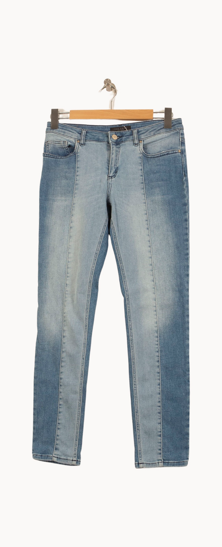 Jean Bleu délavé - Taille S/36 de la marque IKKS | PARAD65019 - Vendu par Paradigme - Image 2