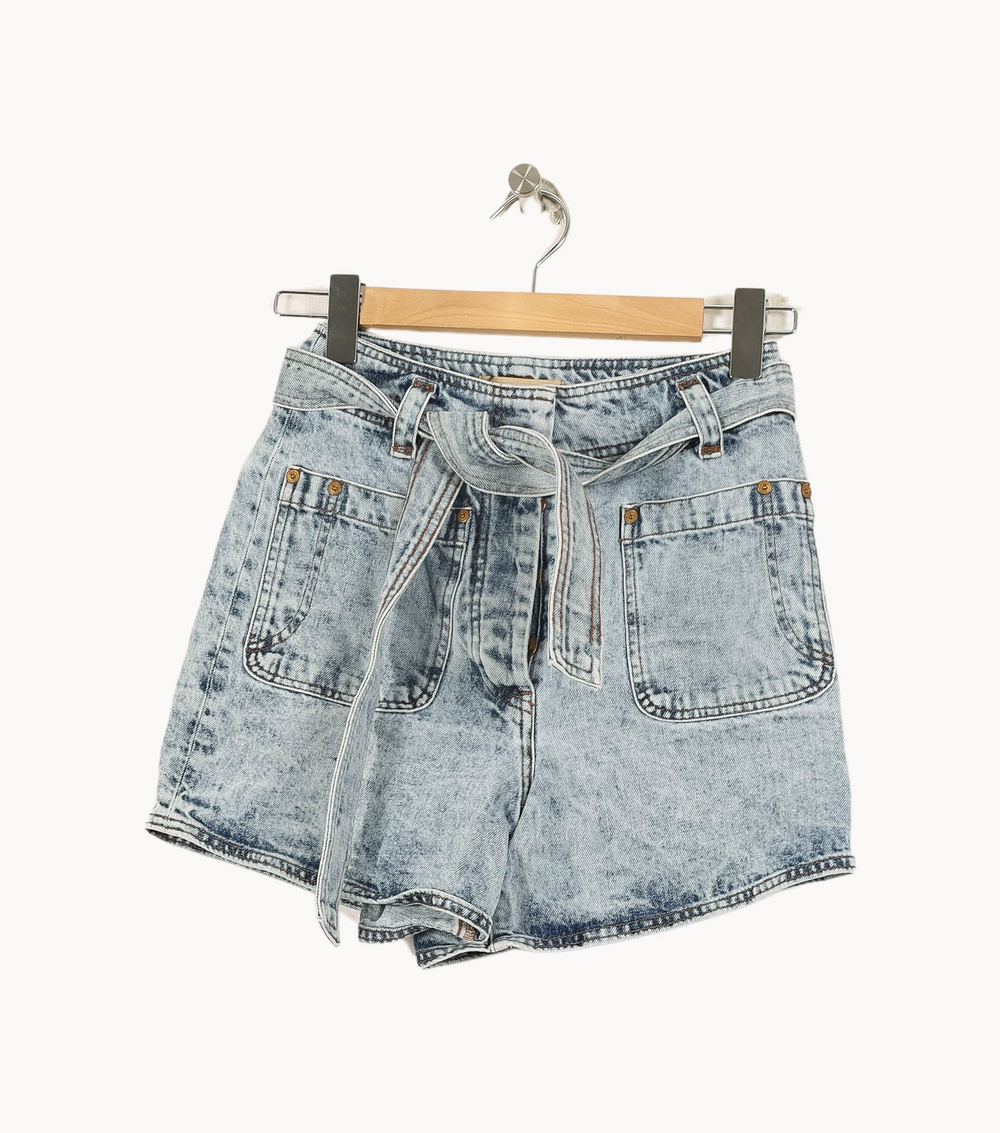 Short en Jean Bleu - Taille XS/34 de la marque Sessùn | PARAD67757 - Vendu par Paradigme - Image 2