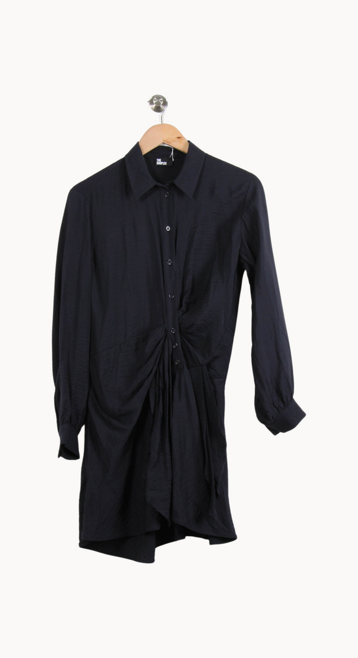 Robe Chemise Bleue - Taille S/36 de la marque The Kooples | PARAD66643 - Vendu par Paradigme - Image 2