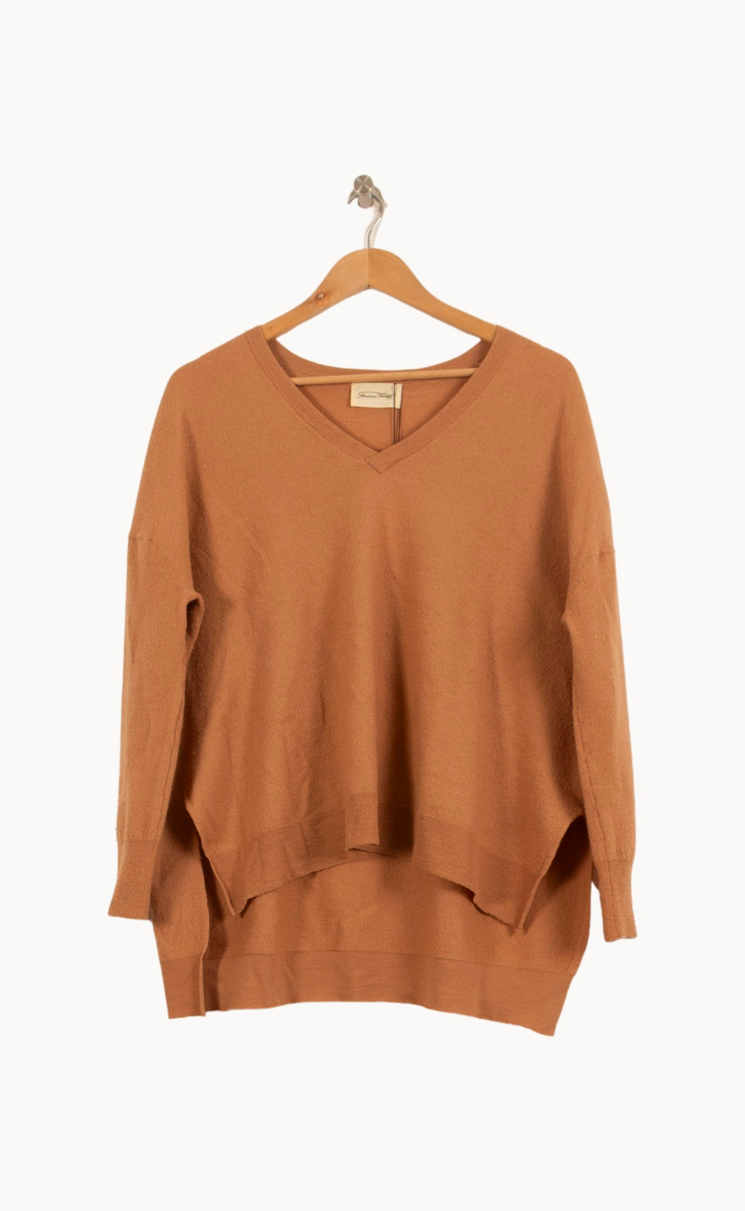 Pull Orange - Taille S/36 de la marque American Vintage | PARAD44620 - Vendu par Paradigme - Image 2