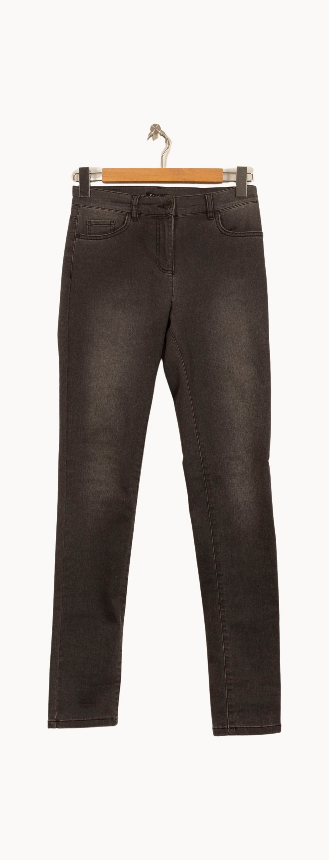 Jean Gris - Taille S/36 de la marque Caroll | PARAD64139 - Vendu par Paradigme - Image 2