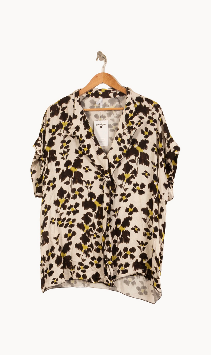Chemise Beige et Marron - Taille L/40 de la marque Imperial | PARAD63419 - Vendu par Paradigme - Image 2