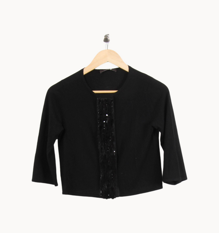Gilet Noir - Taille T.U. de la marque Max Mara | PARAD62467 - Vendu par Paradigme - Image 2