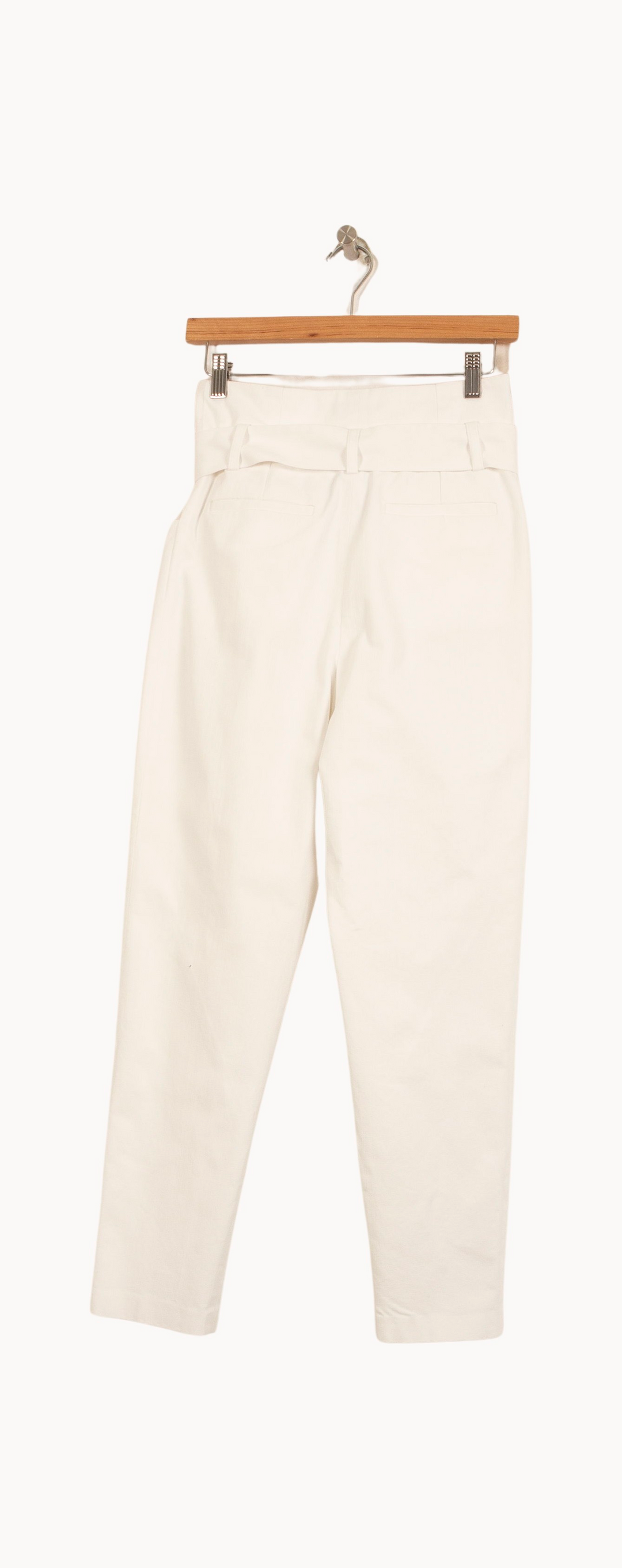 Pantalon Taille Haute Blanc - Taille XS/34 de la marque IRO | PARAD54950 - Vendu par Paradigme - Image 4