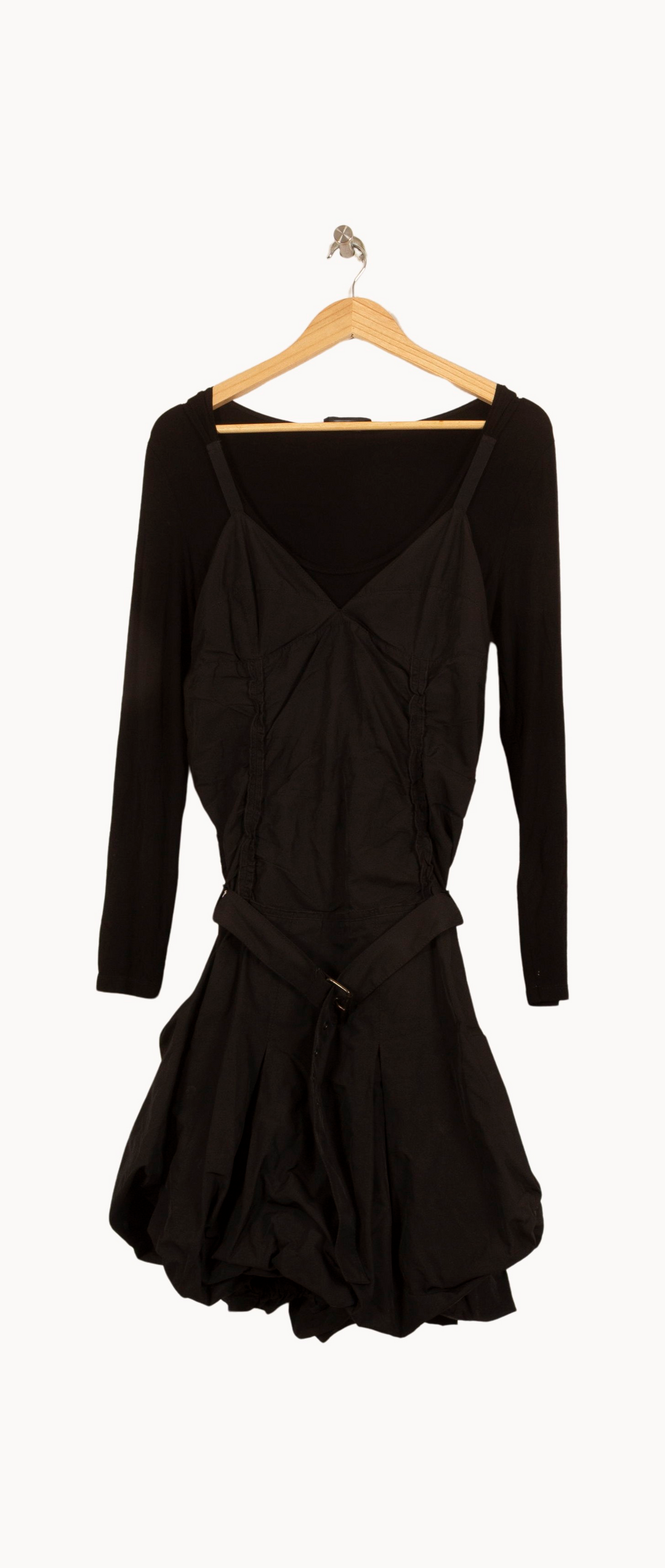 Robe Courte Noire - Taille XXL/44 de la marque IKKS | PARAD63285 - Vendu par Paradigme - Image 2