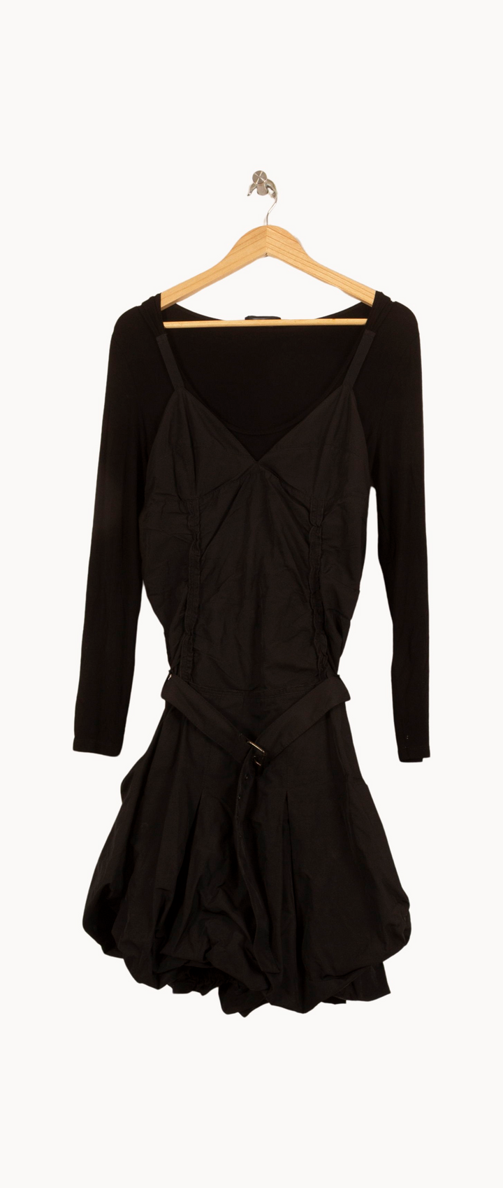 Robe Courte Noire - Taille XXL/44 de la marque IKKS | PARAD63285 - Vendu par Paradigme - Image 2