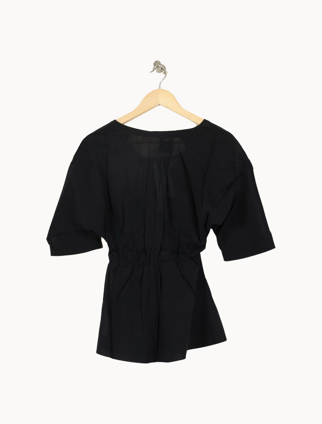 Blouse Noire - Taille S/36 de la marque Bérénice | PARAD67583 - Vendu par Paradigme - Image 4