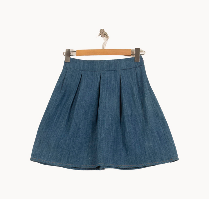 Jupe Patineuse Bleue - Taille S/36 de la marque ba&sh | PARAD65024 - Vendu par Paradigme - Image 2