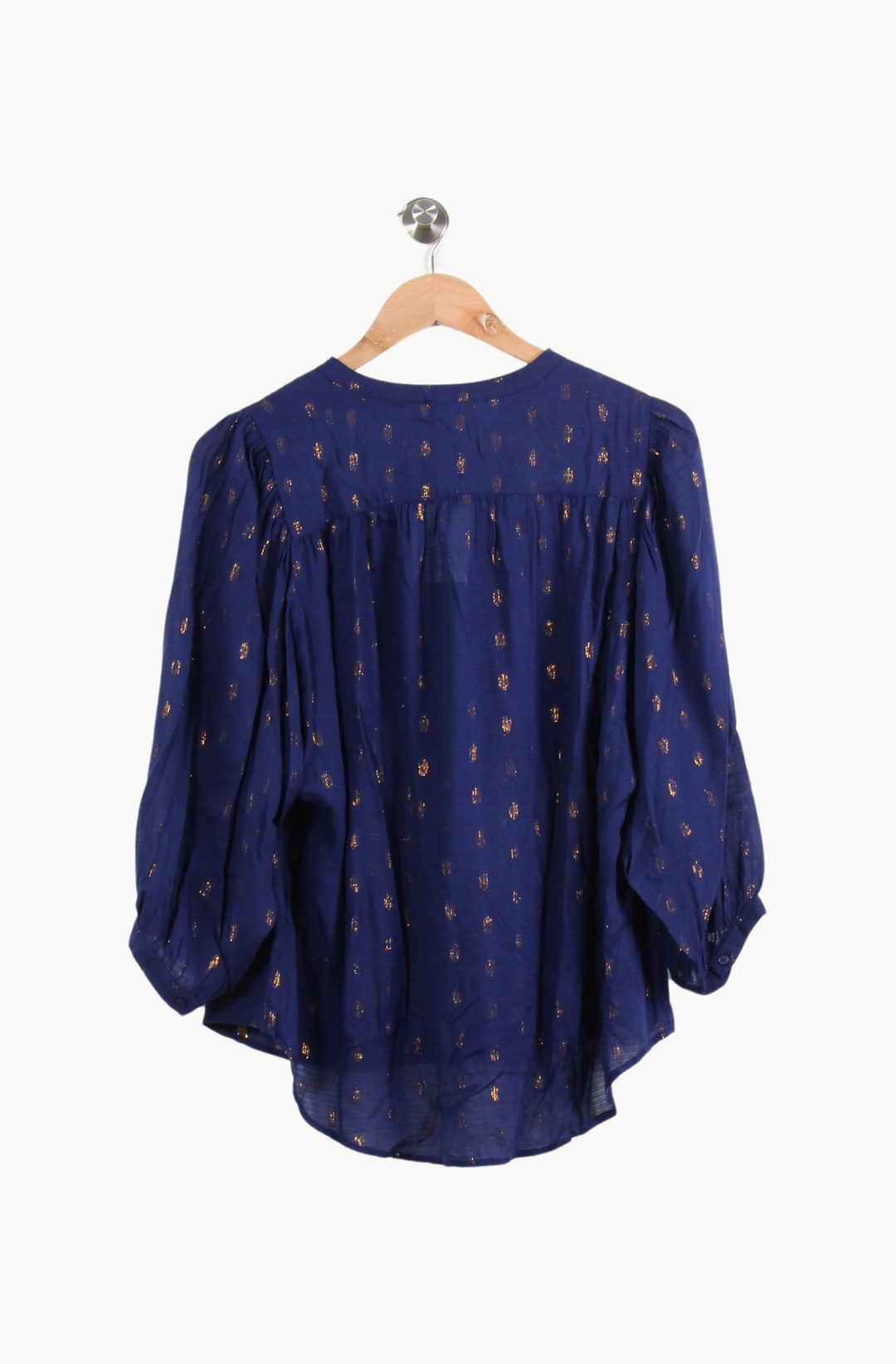 Blouse Violette et Dorée - Taille S/36 de la marque Sessùn | PARAD65216 - Vendu par Paradigme - Image 4