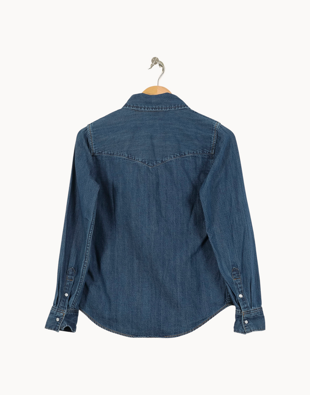 Chemise en Jean Bleue - Taille XS/34 de la marque Levi's | PARAD66927 - Vendu par Paradigme - Image 4