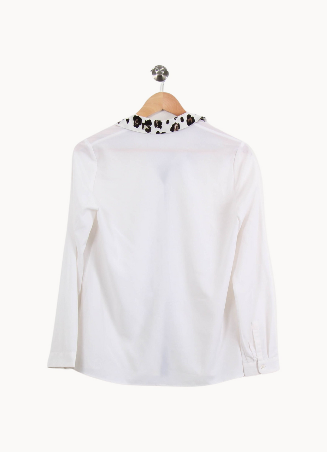 Chemise blanche avec détails - Taille S/36 de la marque Claudie Pierlot | PARAD47553 - Vendu par Paradigme - Image 4