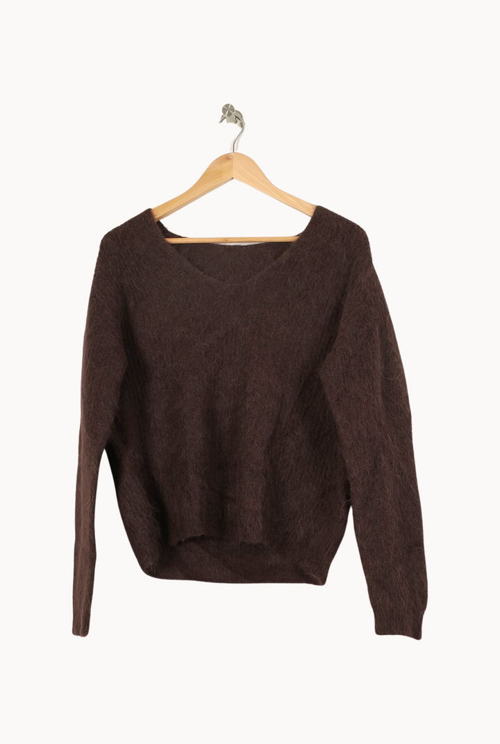 Pull Marron - Taille S/36 de la marque Imprevu | PARAD67534 - Vendu par Paradigme - Image 4