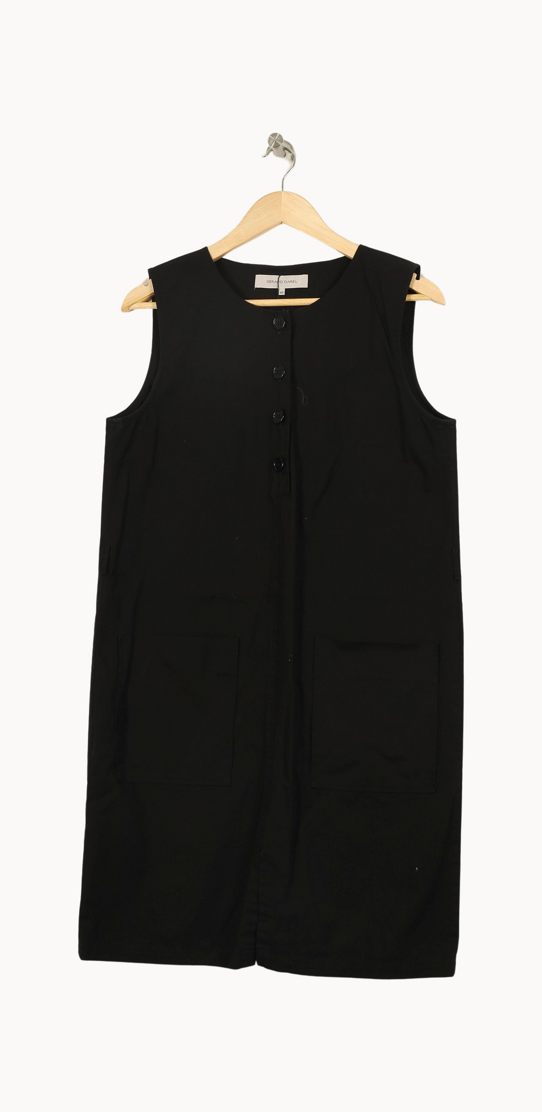 Robe Sans Manches Noire - Taille L/40 de la marque Gerard Darel | PARAD52222 - Vendu par Paradigme - Image 2