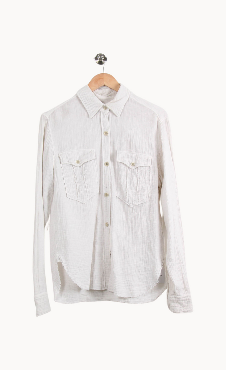 Chemise Blanche - Taille S/36 de la marque Isabel Marant étoile | PARAD65241 - Vendu par Paradigme - Image 2