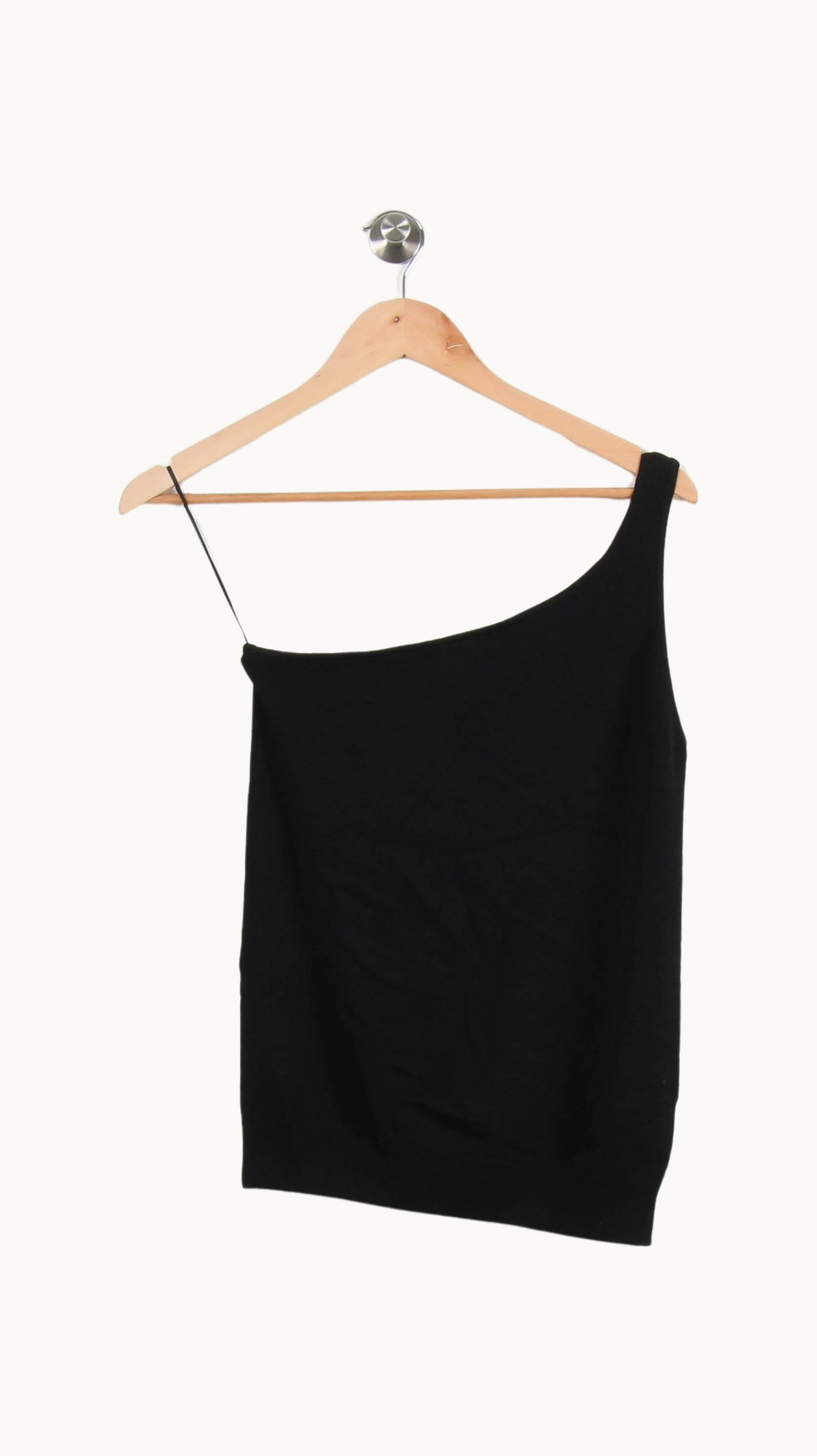 Top Asymétrique Noir - Taille M/38 de la marque Caroll | PARAD50772 - Vendu par Paradigme - Image 2