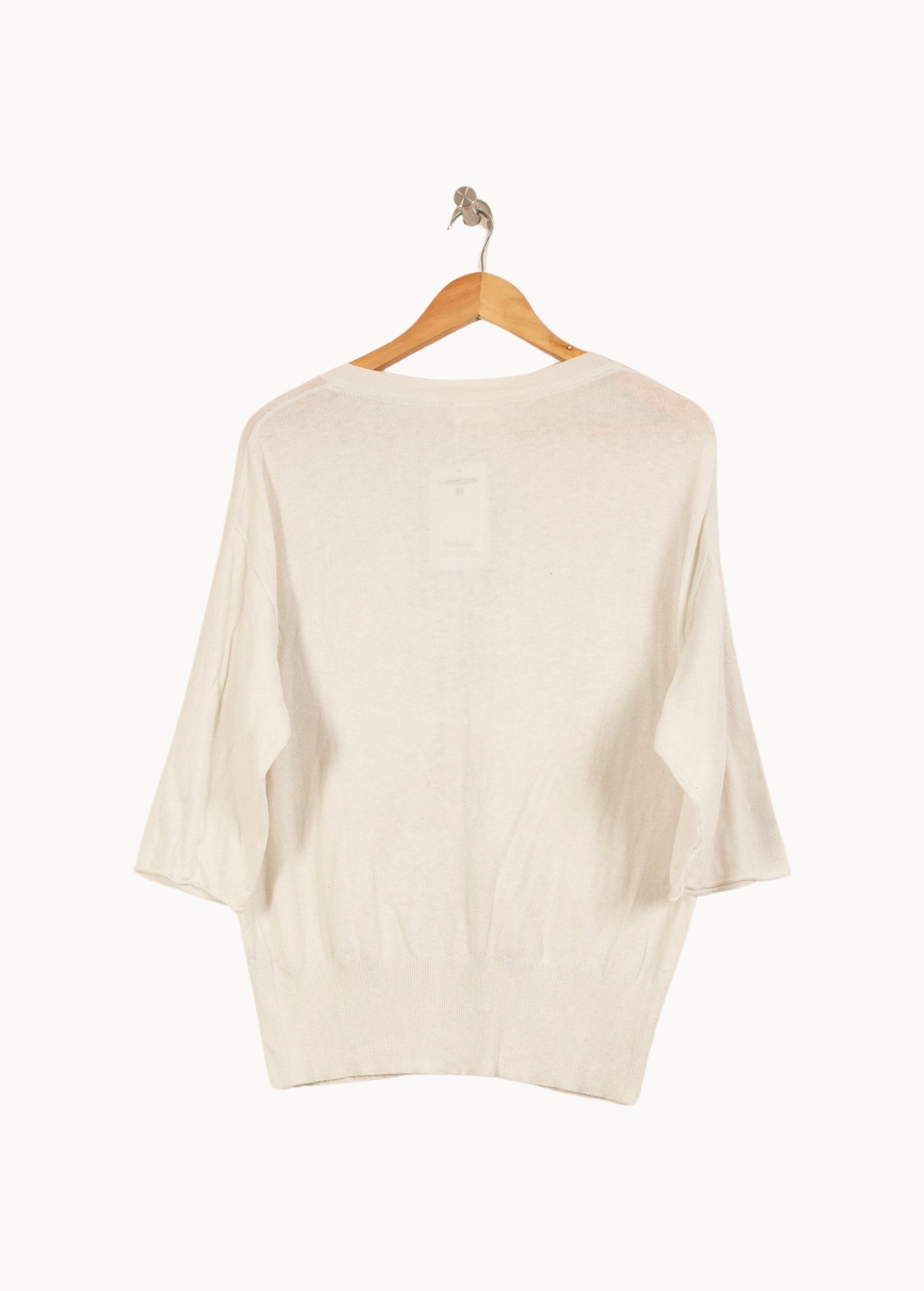 Cardigan Beige - Taille M/38 de la marque American Vintage | PARAD63404 - Vendu par Paradigme - Image 4