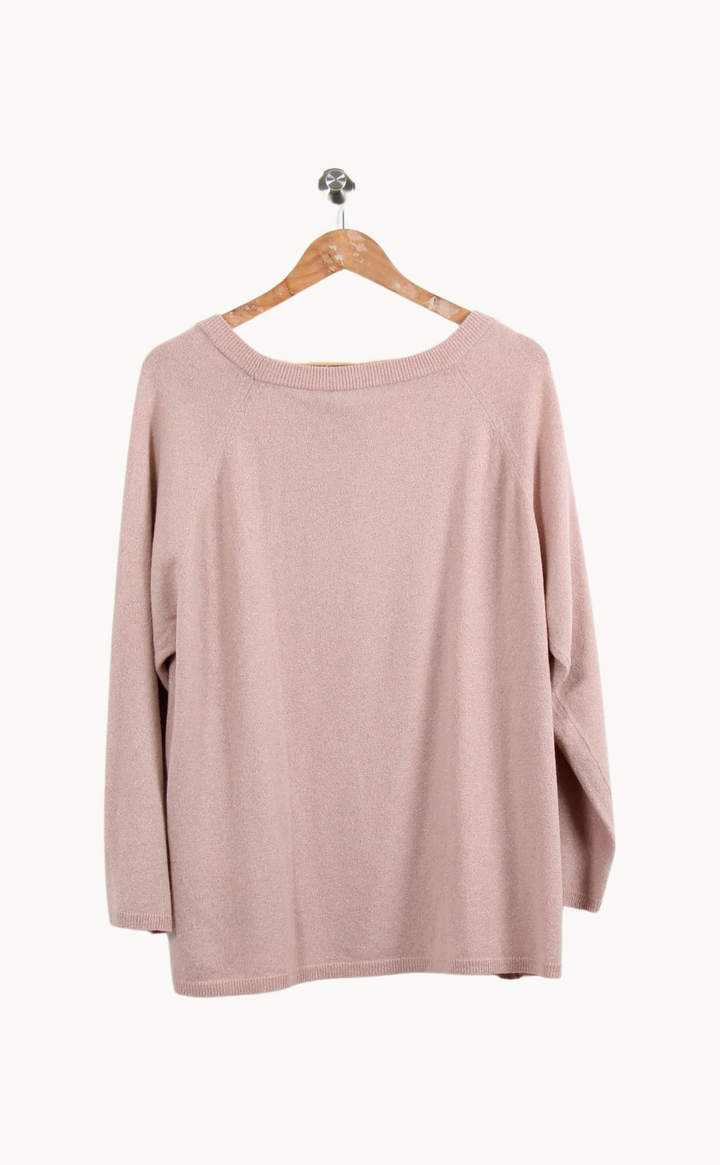Pull Rose - Taille XL/42 de la marque Marina Rinaldi | PARAD65162 - Vendu par Paradigme - Image 4