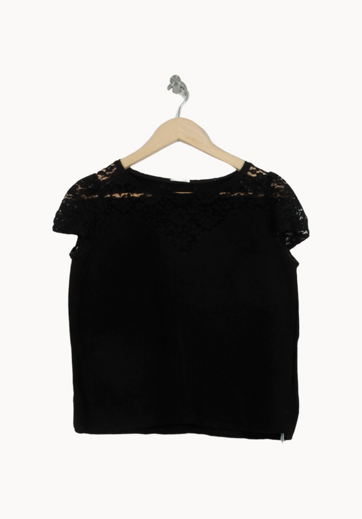 Blouse Noire - Taille S/36 de la marque Pablo | PARAD53272 - Vendu par Paradigme - Image 2