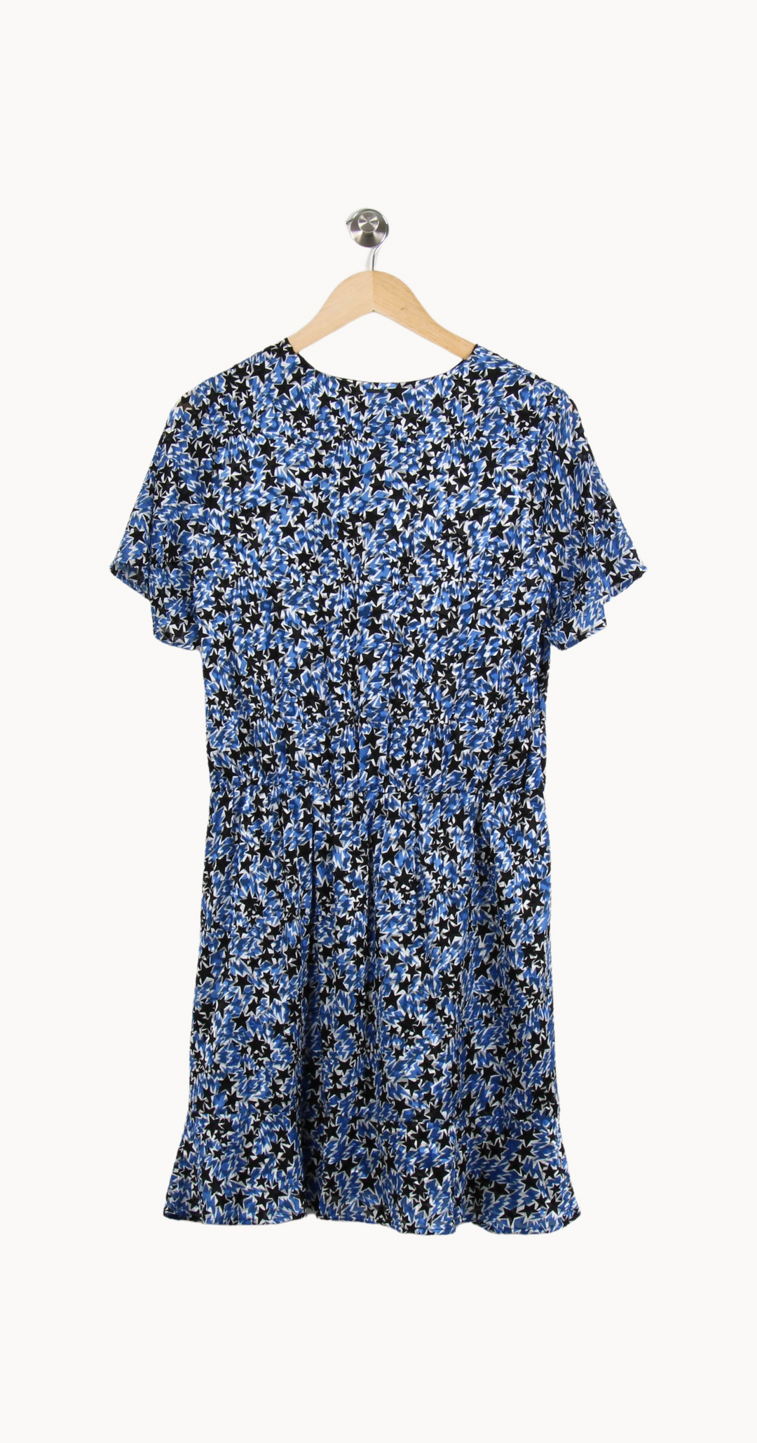 Robe Courte Bleue et Noire - Taille L/40 de la marque IKKS | PARAD62301 - Vendu par Paradigme - Image 4