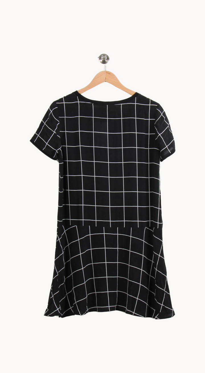 Robe Courte Noire et Blanche - Taille XL/42 de la marque Comptoir des Cotonniers | PARAD44590 - Vendu par Paradigme - Image 4