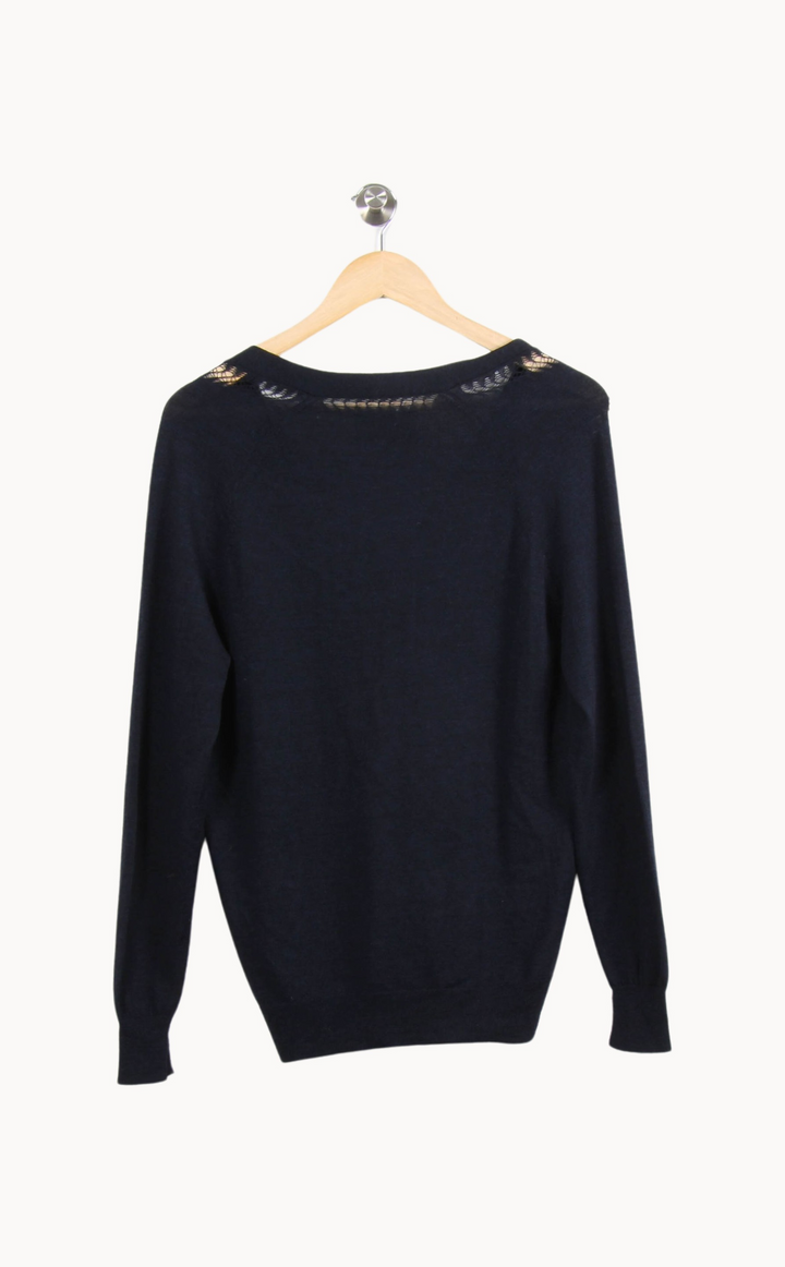 Cardigan Bleu - Taille S/36 de la marque Zadig&Voltaire | PARAD63222 - Vendu par Paradigme - Image 4