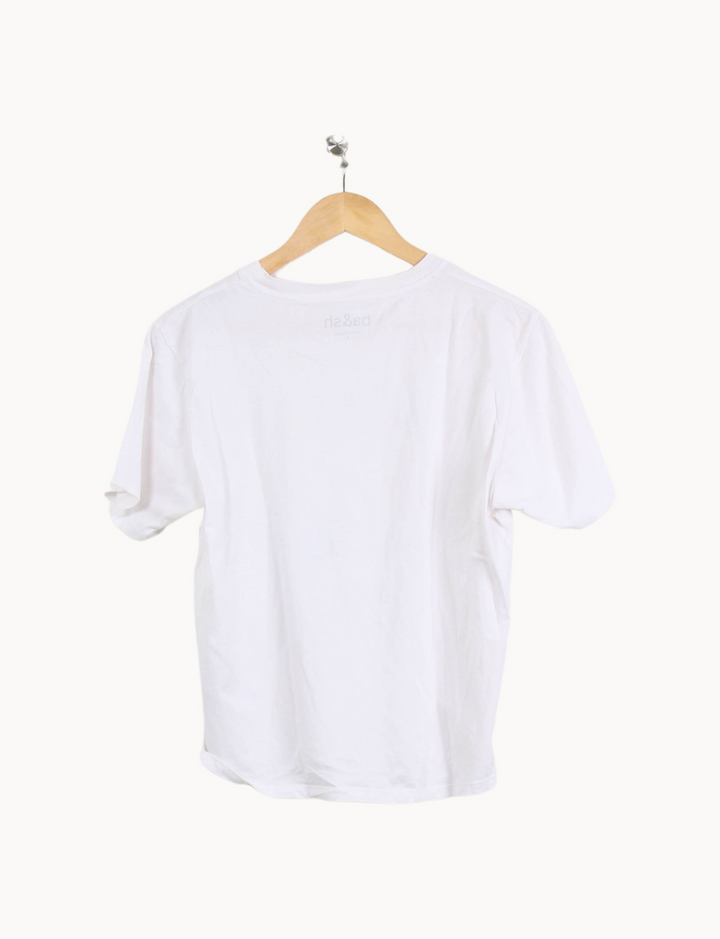 T-shirt Blanc - Taille M/38 de la marque ba&sh | PARAD67119 - Vendu par Paradigme - Image 4