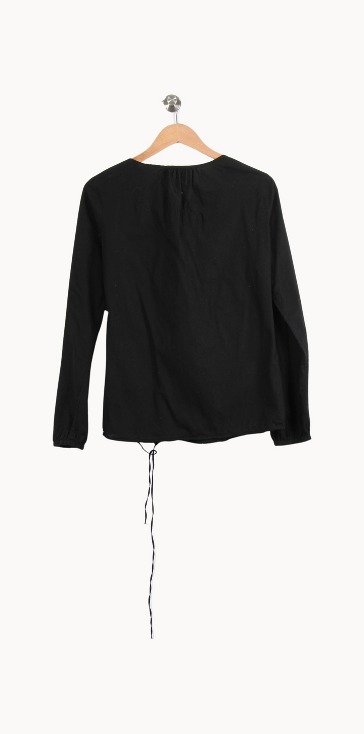 Blouse Noire - Taille S/36 de la marque IKKS | PARAD54824 - Vendu par Paradigme - Image 4