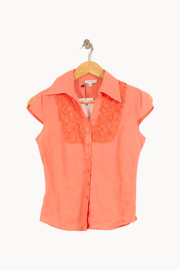 Blouse Orange - Taille S/36 de la marque Maison 123 | PARAD39872 - Vendu par Paradigme - Image 2