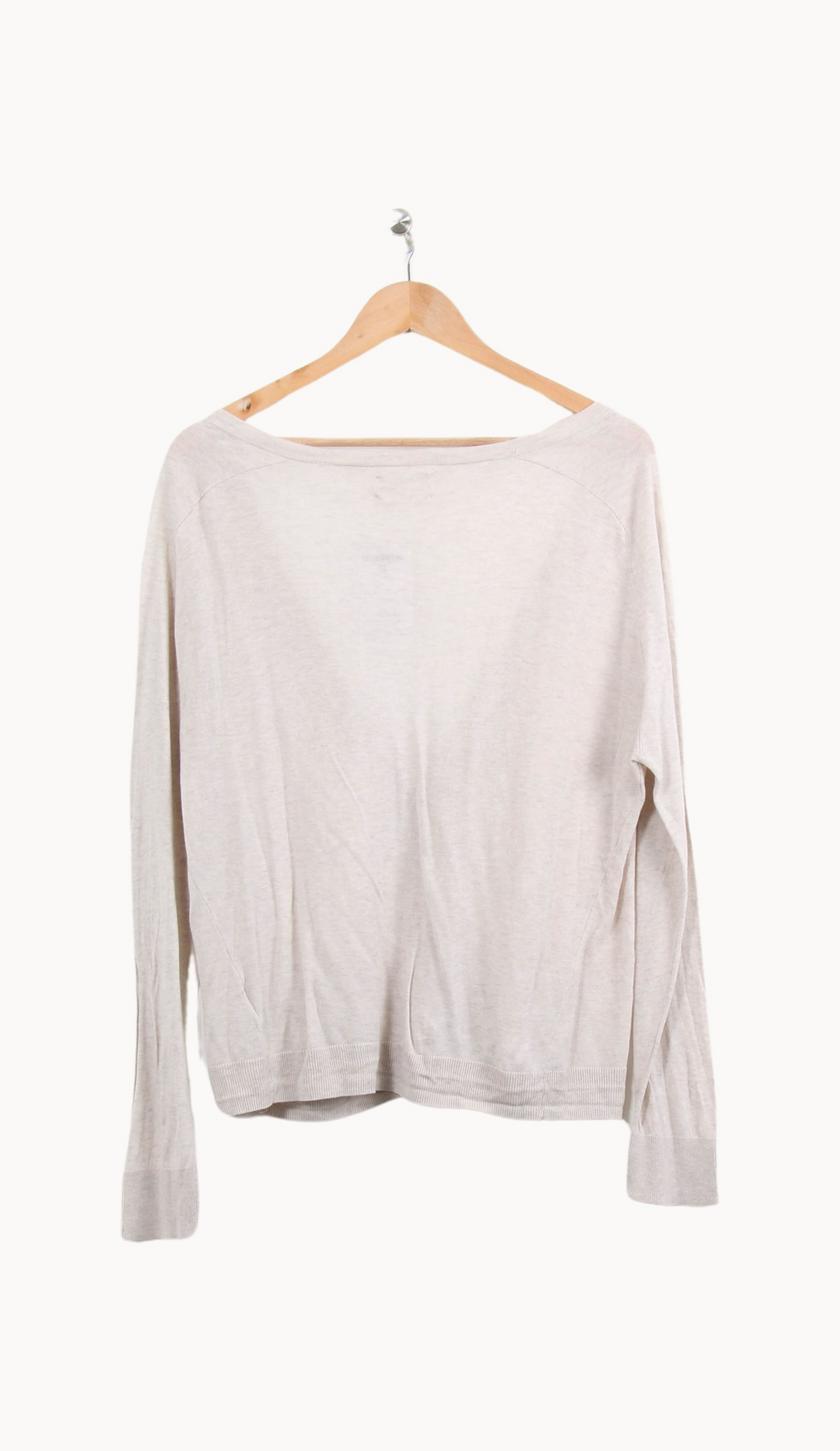 Cardigan Beige - Taille L/40 de la marque American Vintage | PARAD63198 - Vendu par Paradigme - Image 4