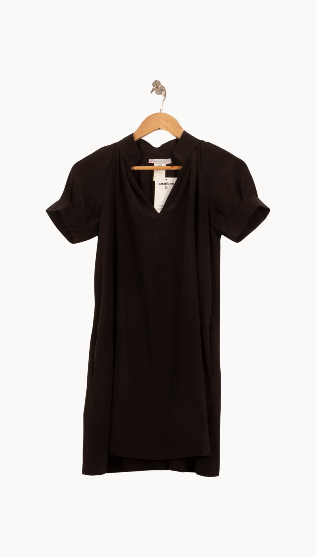 Robe Courte Noire - Taille S/36 de la marque Paul & Joe | PARAD54784 - Vendu par Paradigme - Image 2