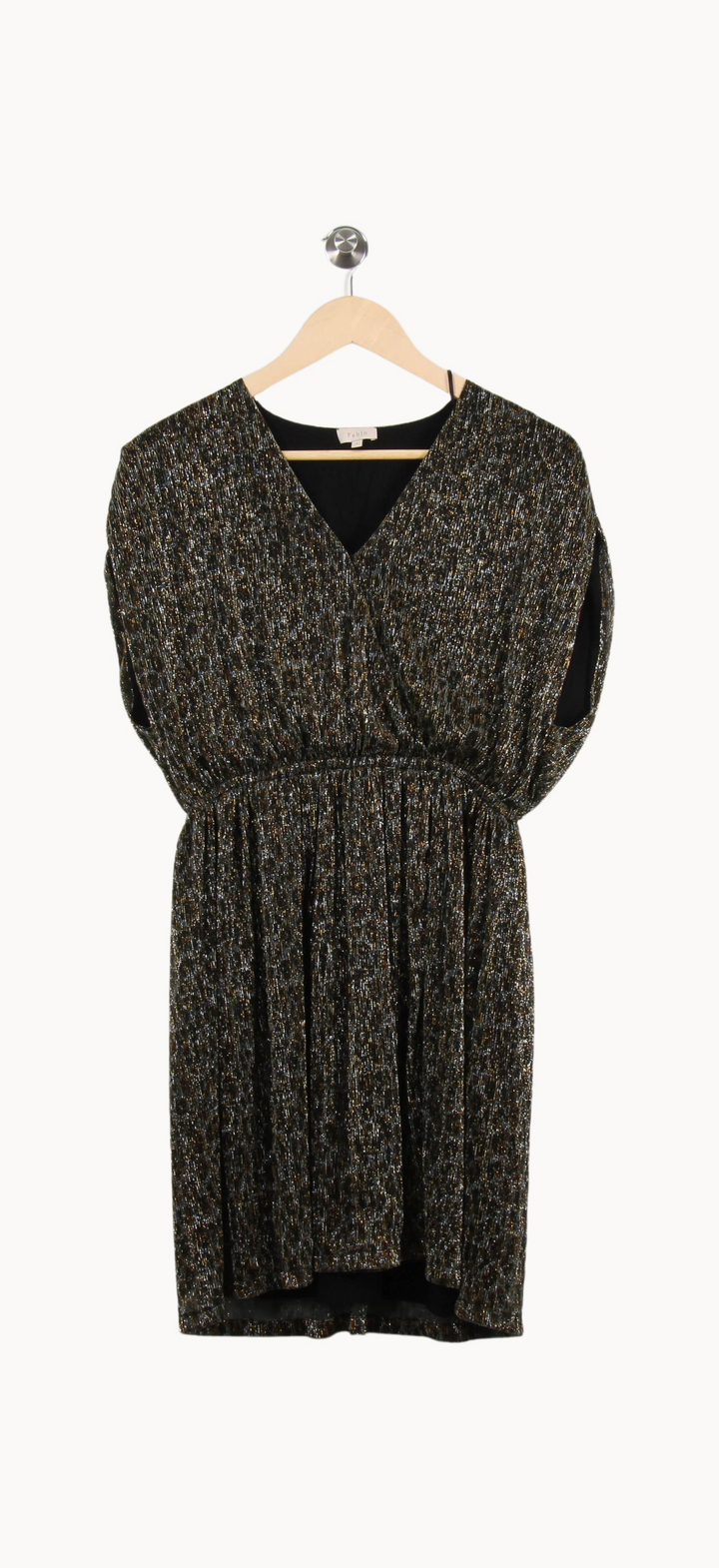 Robe Courte Or et Noir - Taille L/40 de la marque Pablo | PARAD69095 - Vendu par Paradigme - Image 2