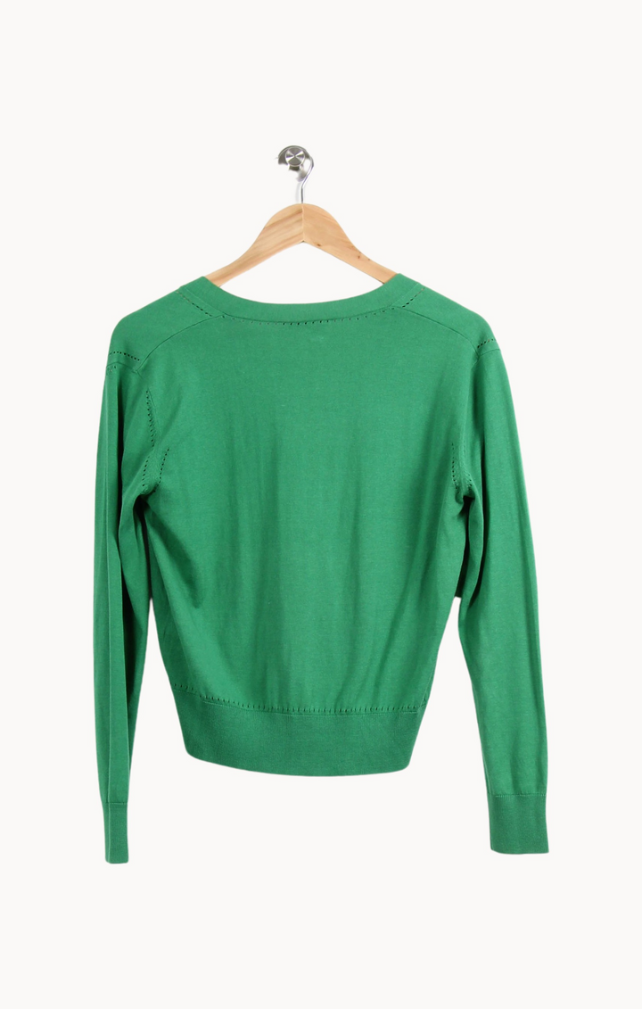 Cardigan Vert - Taille S/36 de la marque Paul & Joe | PARAD16294 - Vendu par Paradigme - Image 4