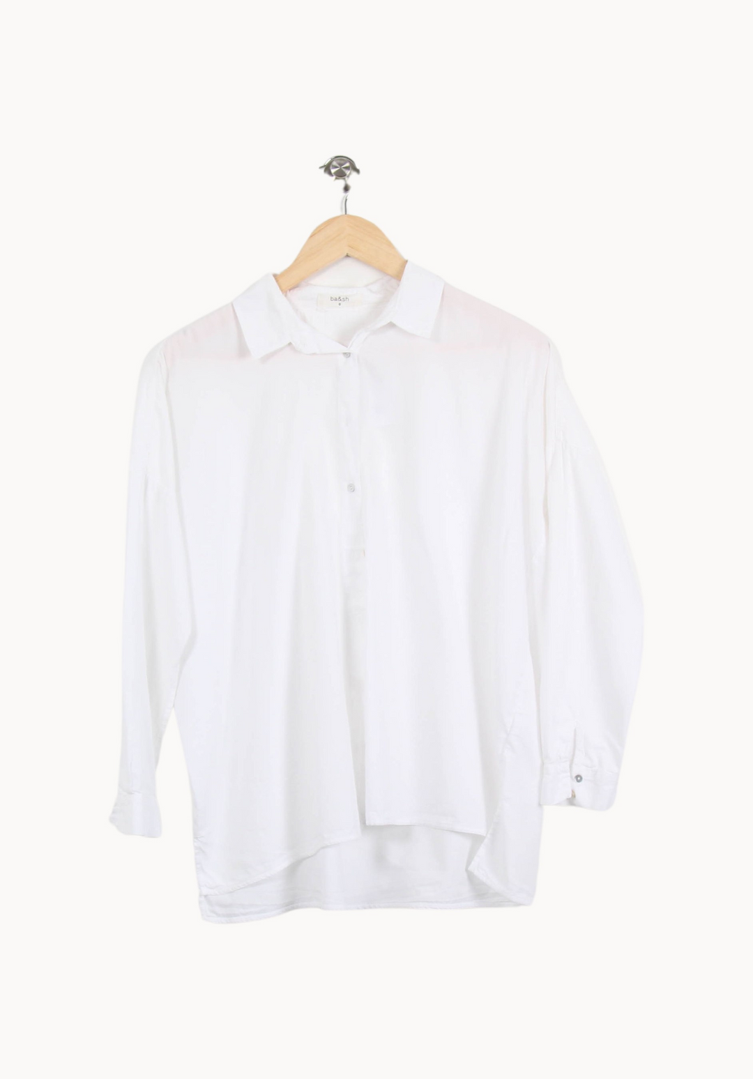 Chemise blanche - Taille XS/34 de la marque ba&sh | PARAD39267 - Vendu par Paradigme - Image 2